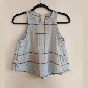 Cloth & Stone Tank Top / Button Side / Size: XXS
